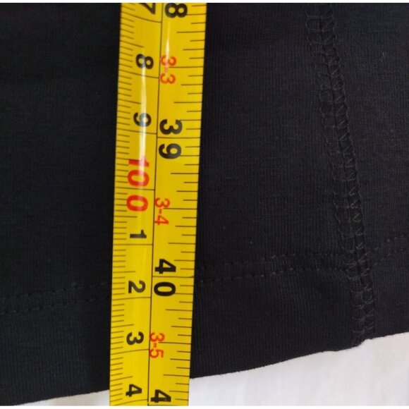 Bebe Sport Women's Black Yoga Pants L, of cotton and spandex, wide leg, NWT - Picture 8 of 10